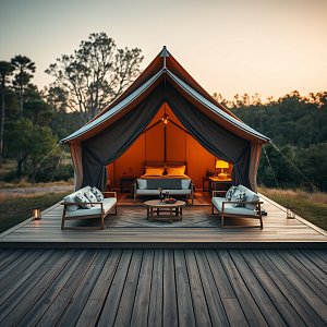 Glamping: luxusní kemp za cenu hotelu